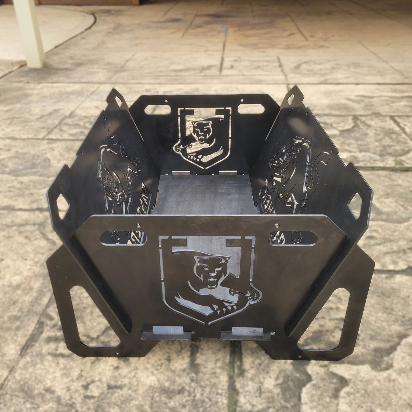 Flatpack Fire Pit | Rugby League | Penrith Panthers (Themed)