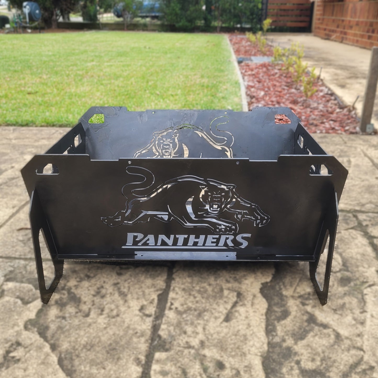 Flatpack Fire Pit | Rugby League | Penrith Panthers (Themed)