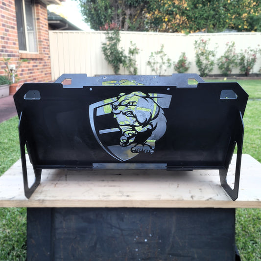 Flatpack Fire Pit | Aussie Rules Football | Western Bulldogs (Themed)