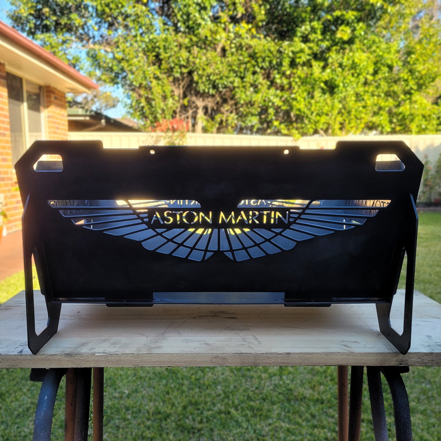 Flatpack Fire Pit | Motorsports | Aston Martin (Themed)