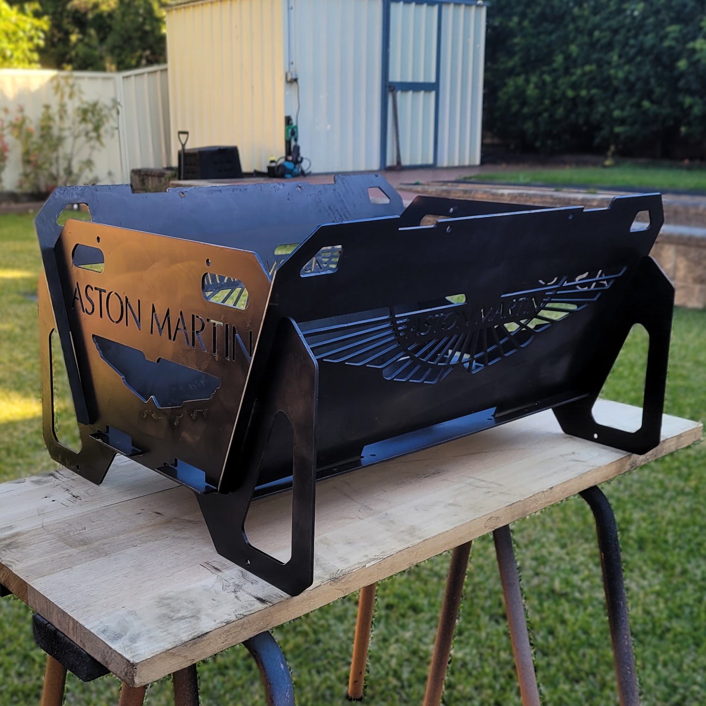 Flatpack Fire Pit | Motorsports | Aston Martin (Themed)