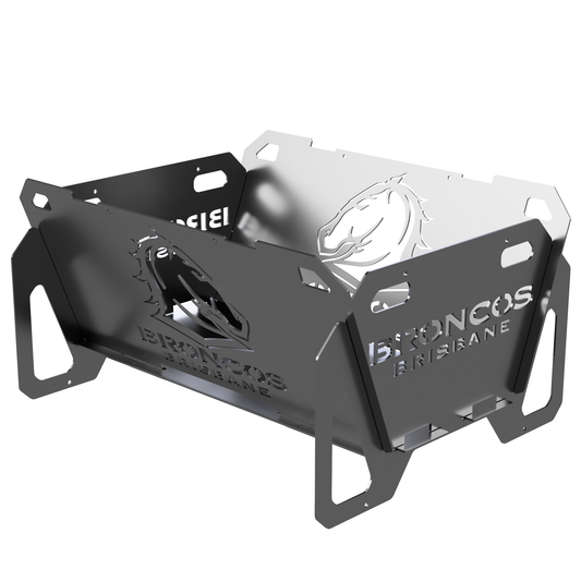 Flatpack Fire Pit | Rugby League | Brisbane Broncos (Themed)