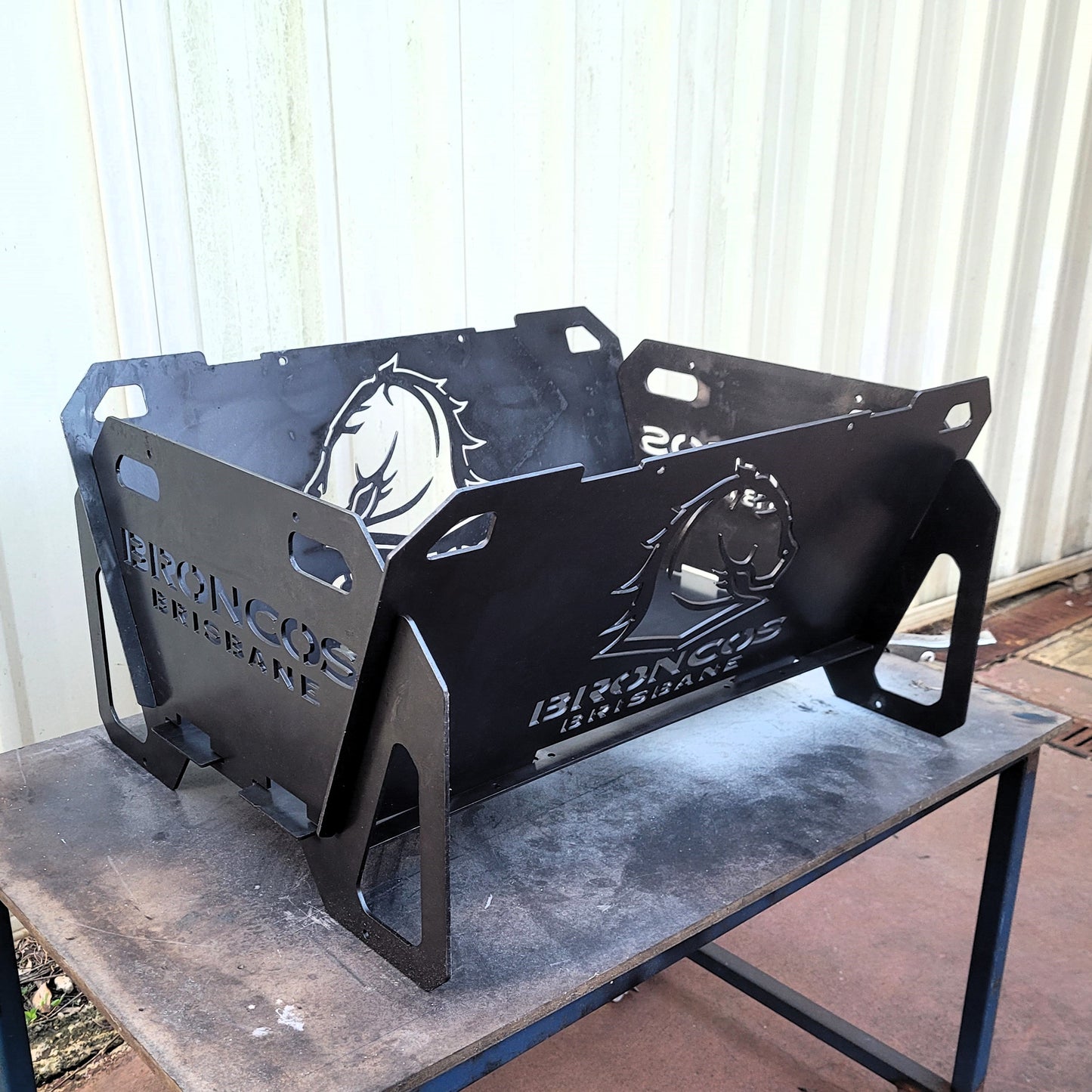 Flatpack Fire Pit | NRL | Brisbane Broncos