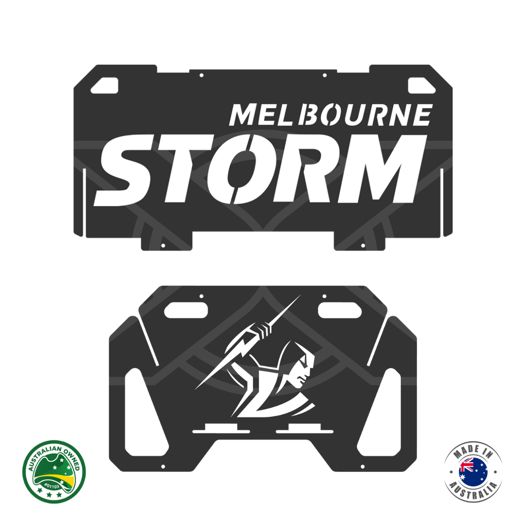 Flatpack Fire Pit | Rugby League | Melbourne Storm (Themed)