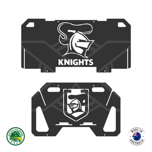 Flatpack Fire Pit | Rugby League | Newcastle Knights (Themed)