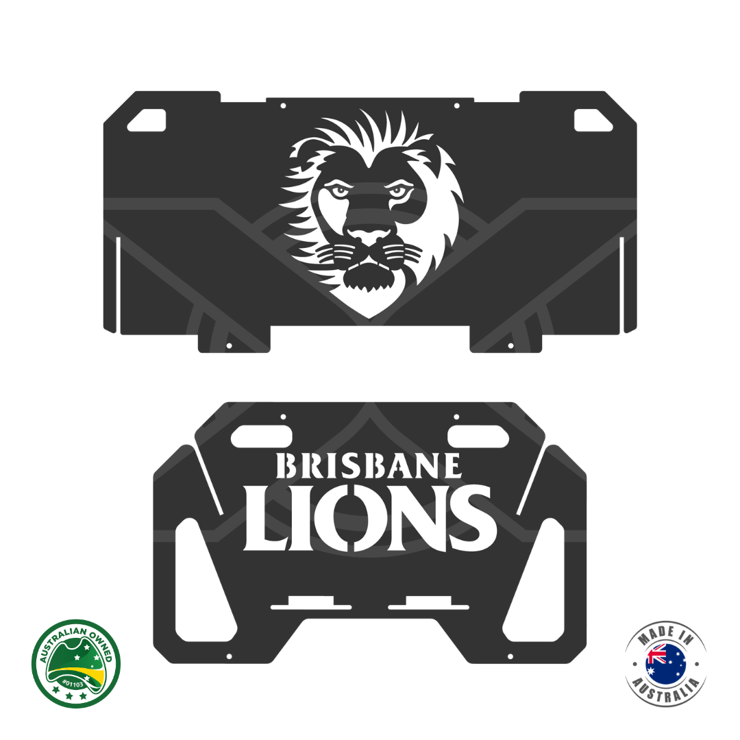 Flatpack Fire Pit | Aussie Rules Football | Brisbane Lions (Themed)