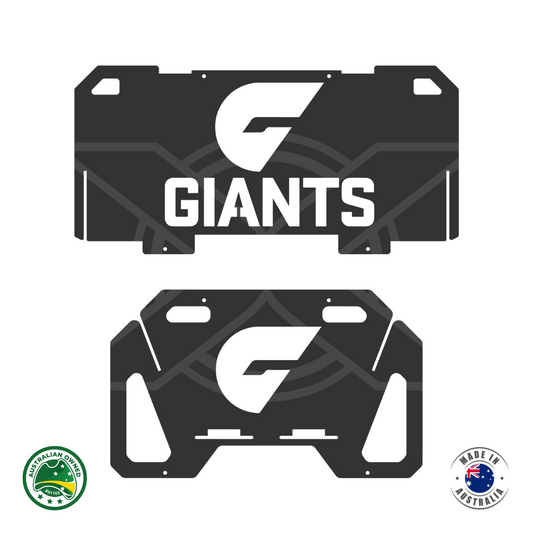 Flatpack Fire Pit | Aussie Rules Football | GWS Giants (Themed)