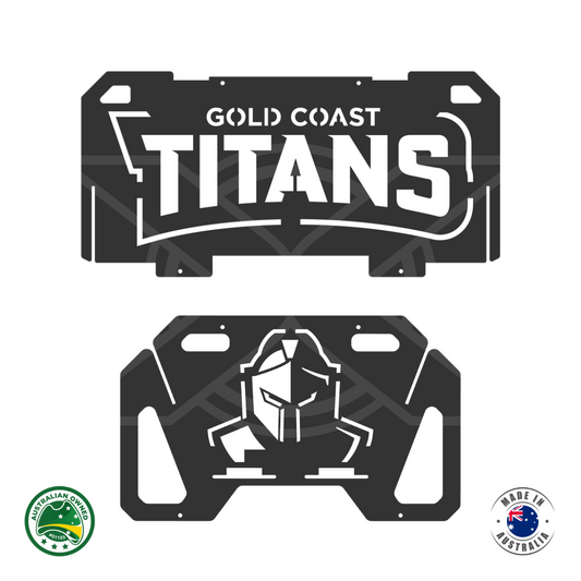 Flatpack Fire Pit | Rugby League | Gold Coast Titans (Themed)