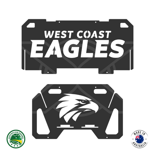 Flatpack Fire Pit | Aussie Rules Football | West Coast Eagles (Themed)