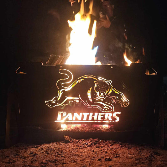 Flatpack Fire Pit | Rugby League | Penrith Panthers (Themed)