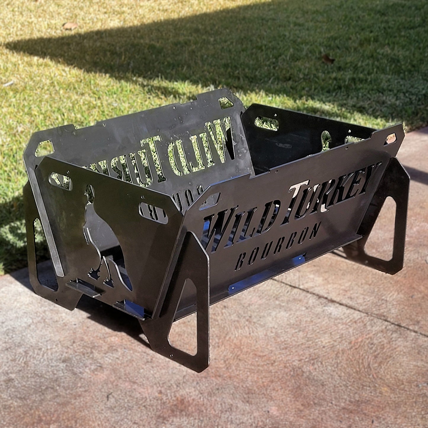 Flatpack Fire Pit | Beverages | Wild Turkey Bourbon (Themed)