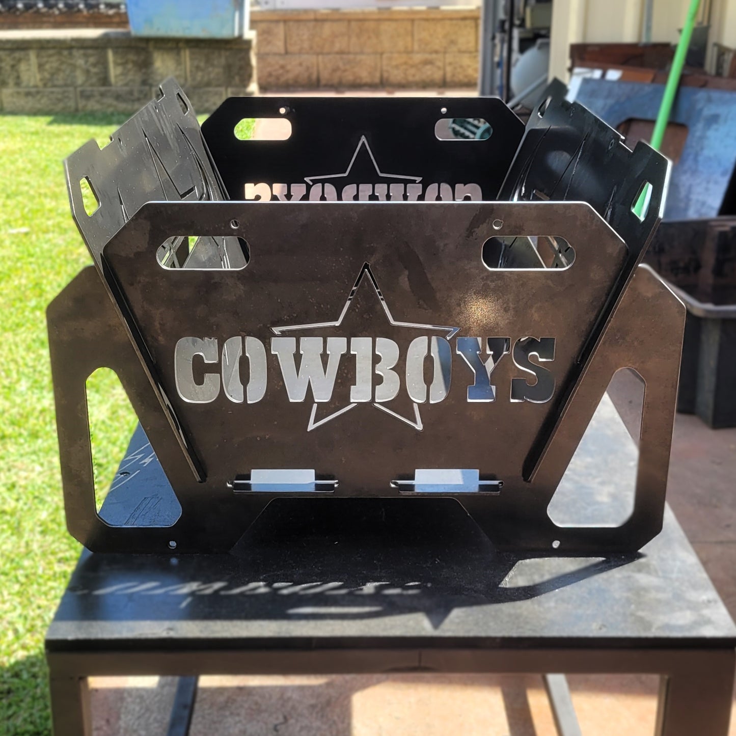Flatpack Fire Pit | Rugby League | North Queensland Cowboys (Themed)