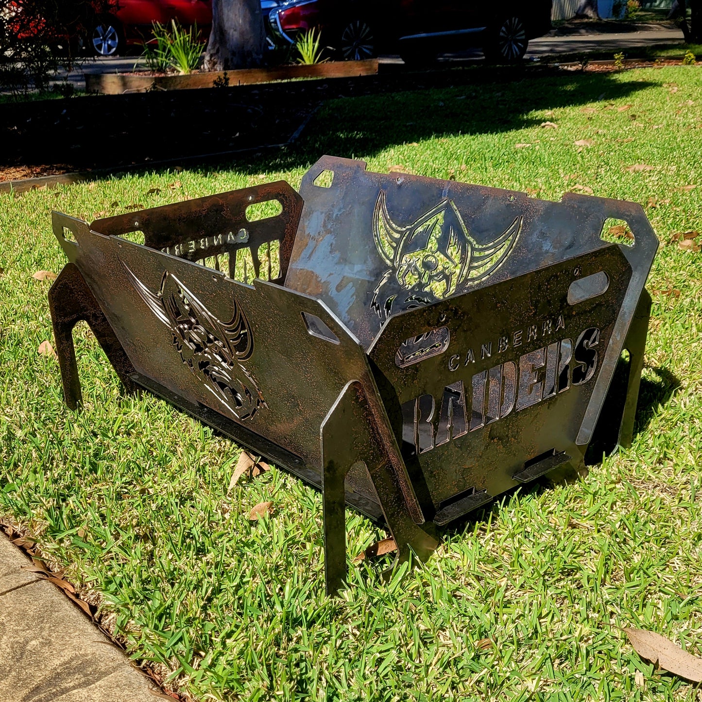 Flatpack Fire Pit | NRL | Canberra Raiders