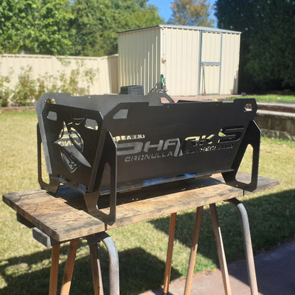 Flatpack Fire Pit | Rugby League | Cronulla Sharks (Themed)