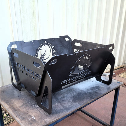 Flatpack Fire Pit | NRL | Brisbane Broncos