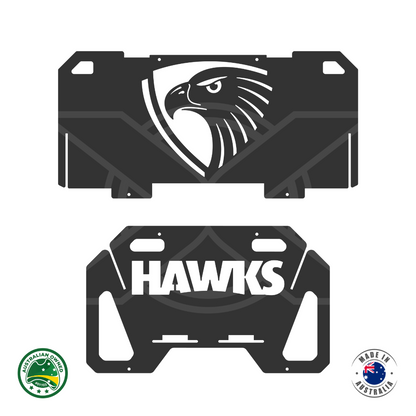 Flatpack Fire Pit | Aussie Rules Football | Hawthorn Hawks (Themed)