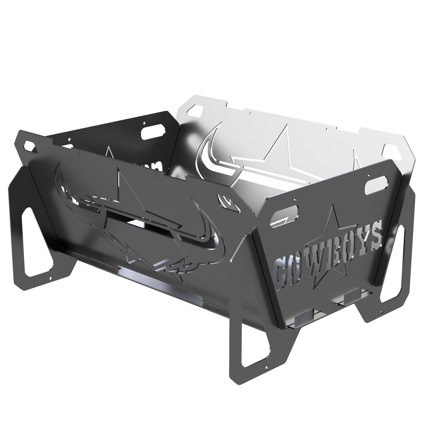 Flatpack Fire Pit | Rugby League | North Queensland Cowboys (Themed)