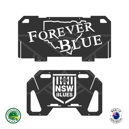 Flatpack Fire Pit | Rugby League | NSW Blues Themed (Themed)