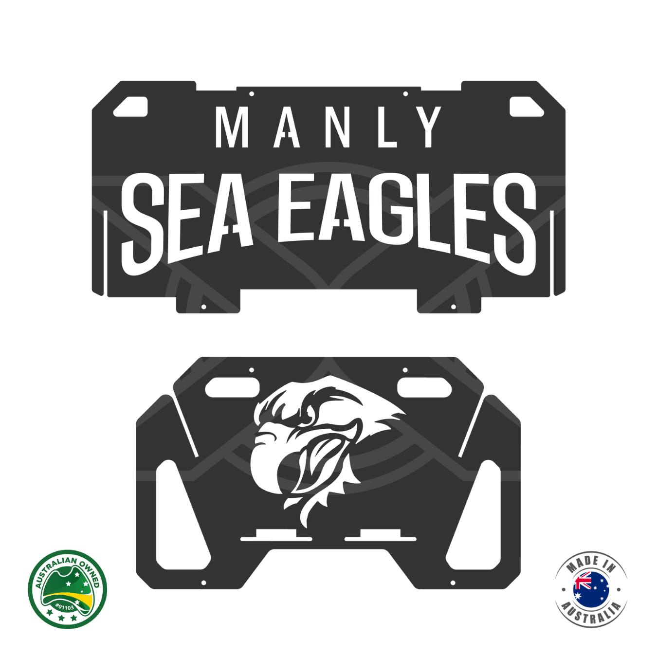 Flatpack Fire Pit | Rugby League | Manly Sea Eagles Themed (Themed)