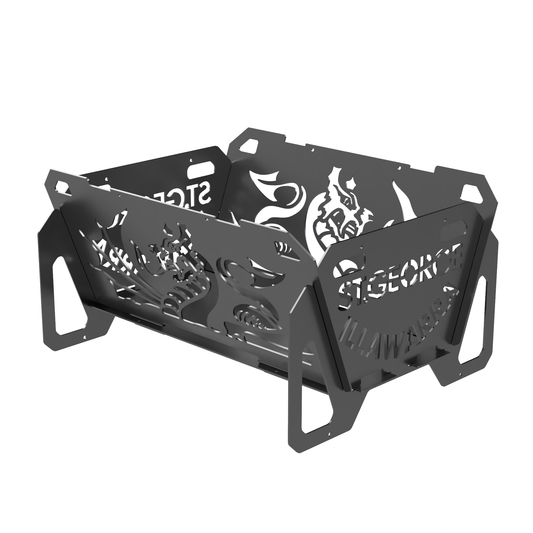 Flatpack Fire Pit | Rugby League | St George Illawarra Dragons (Themed)