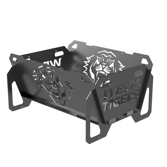 Flatpack Fire Pit | Rugby League | Wests Tigers (Themed)