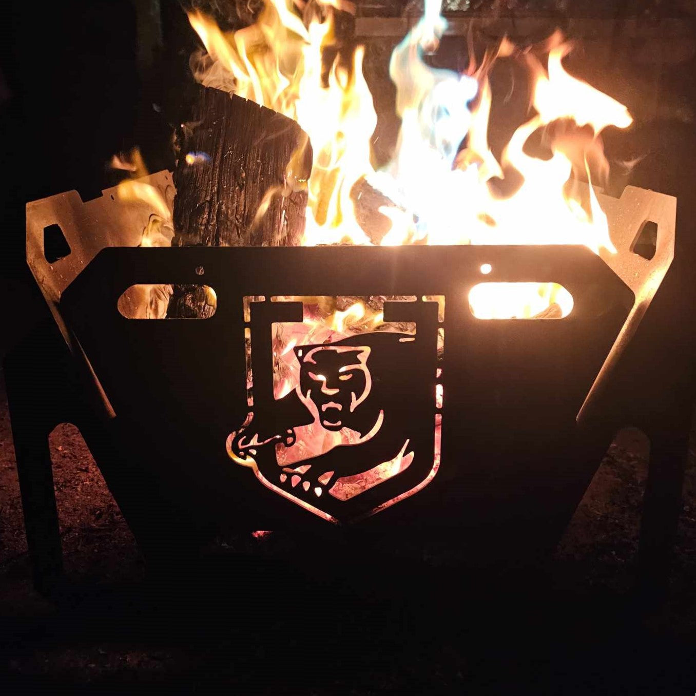 Flatpack Fire Pit | Rugby League | Penrith Panthers (Themed)