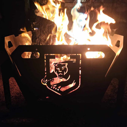 Flatpack Fire Pit | Rugby League | Penrith Panthers (Themed)